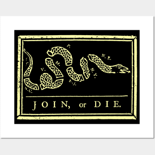 Join or Die Posters and Art